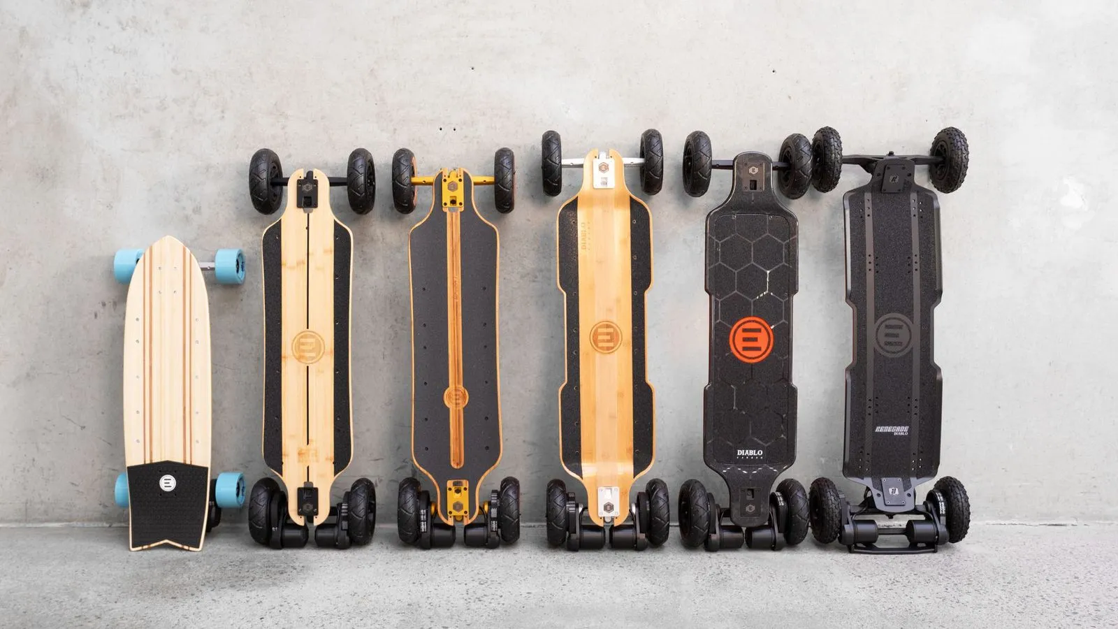 Gamme 2025 esk8 Evolve Gamme 2025 esk8 Evolve