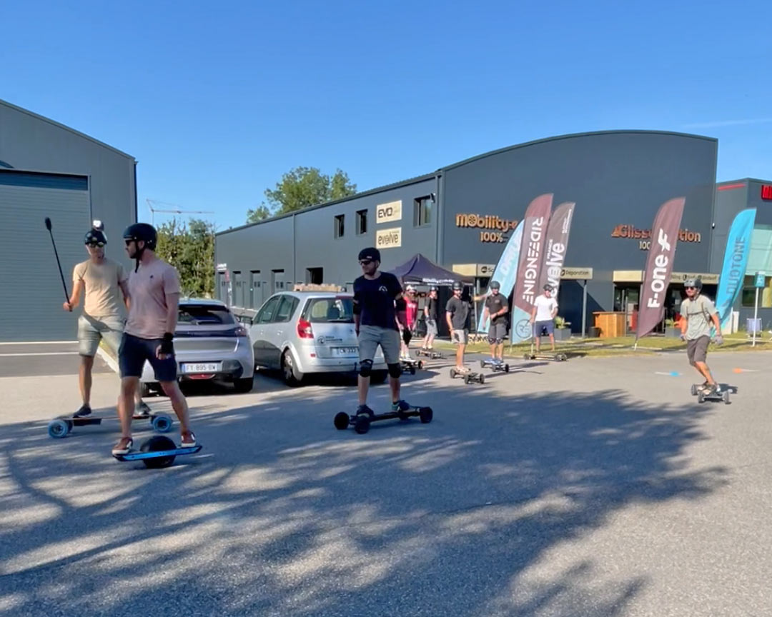 Conviviale E-Sk8 2025 ambiance riders